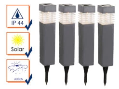 Globo LED Solarbeleuchtung - Erdspießleuchten Im 4er SET Aus Kunststoff 8 Globo LED Solarbeleuchtung - Erdspießleuchten Im 4er SET Aus Kunststoff -Bestes Beleuchtungs Geschäft led solarbeleuchtung erdspiessleuchten im 4er set 1 2