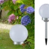 Globo LED Solarkugel Garten - Leuchtkugel Ø 15cm Mit Erdspieß -Bestes Beleuchtungs Geschäft led solarkugel garten leuchtkugel 15cm mit erdspie