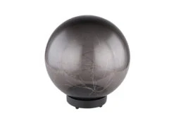 Globo LED Solarkugel Garten - Leuchtkugel Ø 20cm Mit Erdspieß, Rauchfarbig -Bestes Beleuchtungs Geschäft led solarkugel garten leuchtkugel 20cm mit erdspie 8