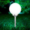 Globo LED Solarkugel Garten - Leuchtkugel Ø 30cm Mit Erdspieß -Bestes Beleuchtungs Geschäft led solarkugel garten leuchtkugel 30cm mit erdspie
