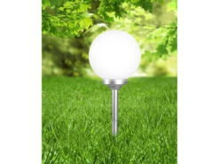 Globo LED Solarkugel Garten - Leuchtkugel Ø 30cm Mit Erdspieß -Bestes Beleuchtungs Geschäft led solarkugel garten leuchtkugel 30cm mit erdspie 6