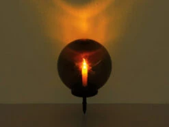 Globo LED Solarkugel Mit Kerze - Leuchtkugel Rauchfarbig Ø 25cm Mit Erdspieß 11 Globo LED Solarkugel Mit Kerze - Leuchtkugel Rauchfarbig Ø 25cm Mit Erdspieß -Bestes Beleuchtungs Geschäft led solarkugel mit kerze leuchtkugel rauchfarbig 2 3