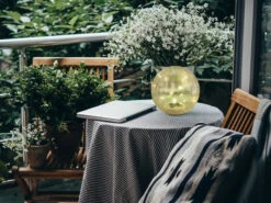 MeineWunschleuchte LED Solarkugeln 2er SET - Glas Leuchtkugeln Ø 19,5cm Mit Erdspieß, Bruchoptik -Bestes Beleuchtungs Geschäft led solarkugeln 2er set glas leuchtkugeln 195cm mi 6