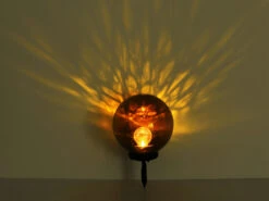 MeineWunschleuchte LED Solarkugeln 2er SET - Kugeln Rauchfarbig Ø 20cm Mit Erdspieß, Glas -Bestes Beleuchtungs Geschäft led solarkugeln 2er set kugeln rauchfarbig 20cm mi 3
