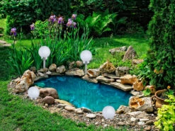 Globo LED Solarkugeln Garten - 2er SET, Leuchtkugel Ø 20cm Mit Erdspieß -Bestes Beleuchtungs Geschäft led solarkugeln garten 2er set leuchtkugel 20cm mi 3