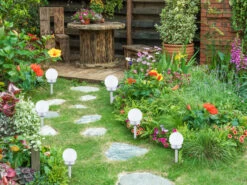 Globo LED Solarkugeln Garten - 6er SET, Leuchtkugel Ø 10cm Mit Erdspieß -Bestes Beleuchtungs Geschäft led solarkugeln garten 6er set leuchtkugel 10cm mi 3