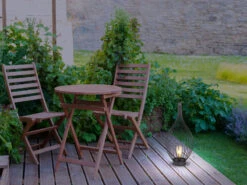 Globo LED Solarlaterne Aus Metall, Hängend Oder Stehend, Höhe 57cm -Bestes Beleuchtungs Geschäft led solarlaterne aus metall haengend oder stehend 1 4