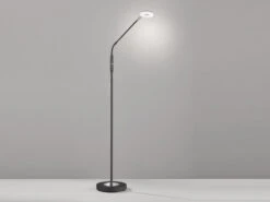 Fischer & Honsel LED Stehlampe Leselampe DENT Schwarz Mit Dimmer - Höhe 150cm 10 Fischer & Honsel LED Stehlampe Leselampe DENT Schwarz Mit Dimmer - Höhe 150cm -Bestes Beleuchtungs Geschäft led stehlampe leselampe dent schwarz mit dimmer ho 2