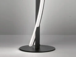 Fischer & Honsel LED Stehleuchte BRIDGE Schwarz / Weiß Dimmbar - Höhe 145cm -Bestes Beleuchtungs Geschäft led stehleuchte bridge schwarz weiss dimmbar hoehe 4