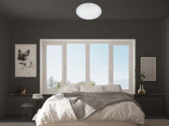 Trio Leuchten LED Sternenhimmel Deckenleuchte 2er Set Weiß Ø 37cm, IP44 - Badlampen -Bestes Beleuchtungs Geschäft led sternenhimmel deckenleuchte 2er set weiss 37cm 6