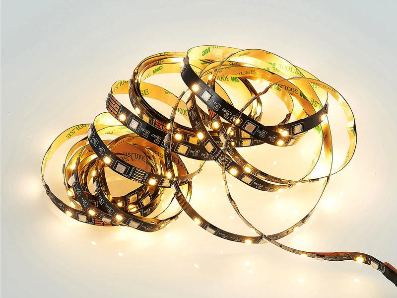 Reality Leuchten LED Streifen GRIP Mit Fernbedienung, RGB Farbwechsel & Dimmer - 5 Meter 4 Reality Leuchten LED Streifen GRIP Mit Fernbedienung, RGB Farbwechsel & Dimmer - 5 Meter – Bild 2