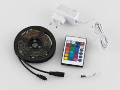 Reality Leuchten LED Streifen GRIP Mit Fernbedienung, RGB Farbwechsel & Dimmer - 3 Meter -Bestes Beleuchtungs Geschäft led streifen grip mit fernbedienung rgb farbwechse 12