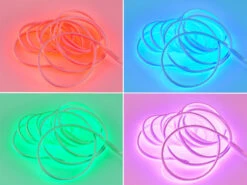 Reality Leuchten LED Streifen NEON Mit Fernbedienung, RGB Farbwechsel & Dimmer - 5 Meter 14 Reality Leuchten LED Streifen NEON Mit Fernbedienung, RGB Farbwechsel & Dimmer - 5 Meter -Bestes Beleuchtungs Geschäft led streifen neon mit fernbedienung rgb farbwechse 12