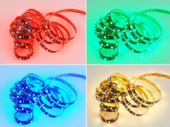 Reality Leuchten LED Streifen RACER Mit Fernbedienung, RGB & Sound Control Funktion - 5 Meter -Bestes Beleuchtungs Geschäft led streifen racer mit fernbedienung rgb sound con 4