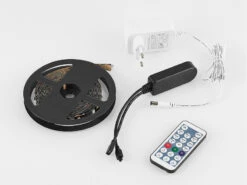 Reality Leuchten LED Streifen RACER Mit Fernbedienung, RGB & Sound Control Funktion - 5 Meter -Bestes Beleuchtungs Geschäft led streifen racer mit fernbedienung rgb sound con 6