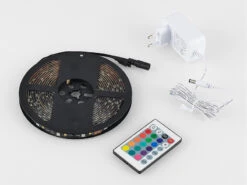 Reality Leuchten LED Streifen RUSH Mit Fernbedienung & RGB Für Innen & Außen - 5 Meter -Bestes Beleuchtungs Geschäft led streifen rush mit fernbedienung rgb fuer innen 4