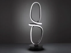 Wofi LED Tischlampe MADISON Mit Fernbedienung Dimmbar & Lichtfarbe, Höhe 50cm -Bestes Beleuchtungs Geschäft led tischlampe madison mit fernbedienung dimmbar l 2