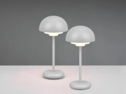 MeineWunschleuchte LED Tischleuchte 2er SET Outdoor Touch Dimmer, USB Aufladbar, Grau Höhe 30cm 14 MeineWunschleuchte LED Tischleuchte 2er SET Outdoor Touch Dimmer, USB Aufladbar, Grau Höhe 30cm -Bestes Beleuchtungs Geschäft led tischleuchte 2er set outdoor touch dimmer usb 1 2