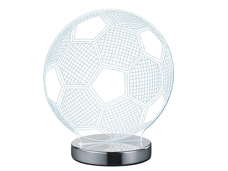 Reality Leuchten LED Tischleuchte BALL 3D Fußball Lichtfarbe Einstellbar Höhe 22cm 8 Reality Leuchten LED Tischleuchte BALL 3D Fußball Lichtfarbe Einstellbar Höhe 22cm – Bild 6