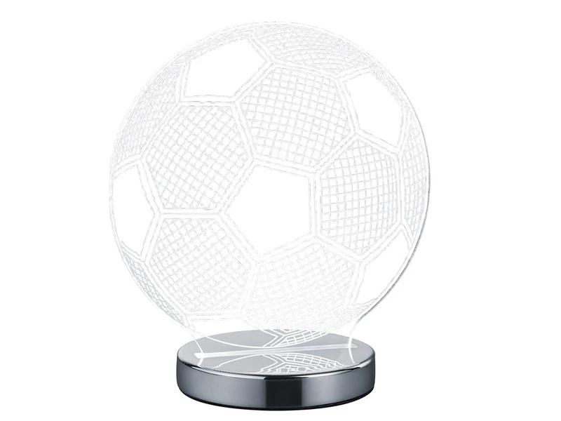 Reality Leuchten LED Tischleuchte BALL 3D Fußball Lichtfarbe Einstellbar Höhe 22cm 9 Reality Leuchten LED Tischleuchte BALL 3D Fußball Lichtfarbe Einstellbar Höhe 22cm – Bild 7