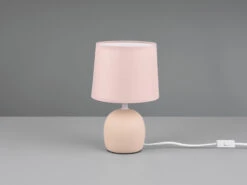 MeineWunschleuchte LED Tischleuchte Keramikfuß & Stoffschirm Beige, Ø16cm Höhe 26cm 13 MeineWunschleuchte LED Tischleuchte Keramikfuß & Stoffschirm Beige, Ø16cm Höhe 26cm -Bestes Beleuchtungs Geschäft led tischleuchte keramikfuss stoffschirm beige 16c 3