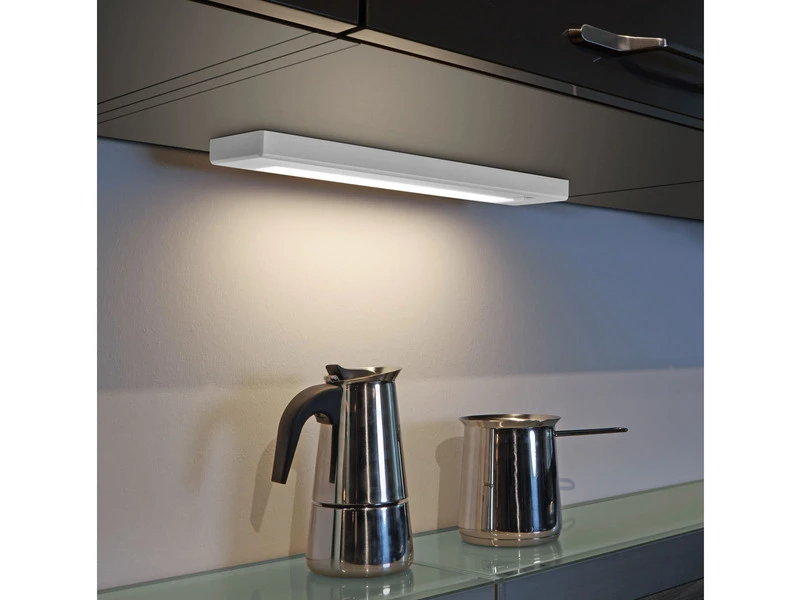 Trio Leuchten LED Unterbauleuchte ALINO Grau Flach Mit Schalter & 230V Direktanschluss, 34cm 8 Trio Leuchten LED Unterbauleuchte ALINO Grau Flach Mit Schalter & 230V Direktanschluss, 34cm – Bild 6