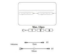 Trio Leuchten LED Unterbauleuchte ARAGON Weiß Flach Mit Schalter & 230V Direktanschluss, 40cm -Bestes Beleuchtungs Geschäft led unterbauleuchte aragon weiss flach mit schalte 11