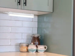 Trio Leuchten LED Unterbauleuchte RAMON Mit Schalter & 230V Direktanschluss, 28cm Kurz -Bestes Beleuchtungs Geschäft led unterbauleuchte ramon mit schalter 230v direkt 23