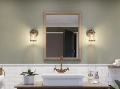 MeineWunschleuchte LED Wandlaterne In Messing Für Badezimmer & Wohnraum, Höhe 21cm 19 MeineWunschleuchte LED Wandlaterne In Messing Für Badezimmer & Wohnraum, Höhe 21cm -Bestes Beleuchtungs Geschäft led wandlaterne in messing fuer badezimmer wohnrau 4