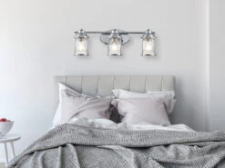 MeineWunschleuchte LED Wandleuchte In Chrom Für Badezimmer & Wohnraum, Breite 61cm -Bestes Beleuchtungs Geschäft led wandleuchte in chrom fuer badezimmer wohnraum 1 22