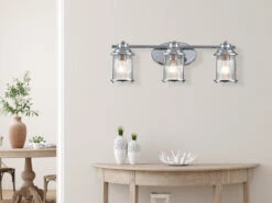 MeineWunschleuchte LED Wandleuchte In Chrom Für Badezimmer & Wohnraum, Breite 61cm -Bestes Beleuchtungs Geschäft led wandleuchte in chrom fuer badezimmer wohnraum 1 23