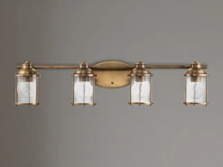 MeineWunschleuchte LED Wandleuchte In Messing Für Badezimmer & Wohnraum, Breite 86cm 14 MeineWunschleuchte LED Wandleuchte In Messing Für Badezimmer & Wohnraum, Breite 86cm -Bestes Beleuchtungs Geschäft led wandleuchte in messing fuer badezimmer wohnrau 13