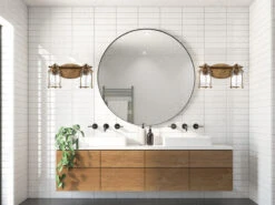 MeineWunschleuchte LED Wandleuchte In Messing Für Badezimmer & Wohnraum, 2-flammig Breite 36cm 18 MeineWunschleuchte LED Wandleuchte In Messing Für Badezimmer & Wohnraum, 2-flammig Breite 36cm -Bestes Beleuchtungs Geschäft led wandleuchte in messing fuer badezimmer wohnrau 5