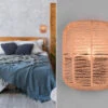 MeineWunschleuchte LED Wandleuchte Korbleuchte Mit Sisal Geflecht Lampenschirm Höhe 27,5cm -Bestes Beleuchtungs Geschäft led wandleuchte korbleuchte mit sisal geflecht lam