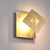 Trio Leuchten LED Wandleuchte LEANO Mit Indirekter Beleuchtung, Gold Höhe 18cm
