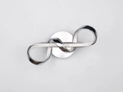 Reality Leuchten LED Wandleuchte PADUA Dimmbar Per Schalter, Chrom, Kristall, 40cm -Bestes Beleuchtungs Geschäft led wandleuchte padua dimmbar per schalter chrom k 4