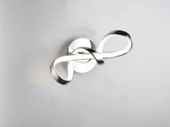 Reality Leuchten LED Wandleuchte PADUA Dimmbar Per Schalter, Chrom, Kristall, 40cm -Bestes Beleuchtungs Geschäft led wandleuchte padua dimmbar per schalter chrom k 5