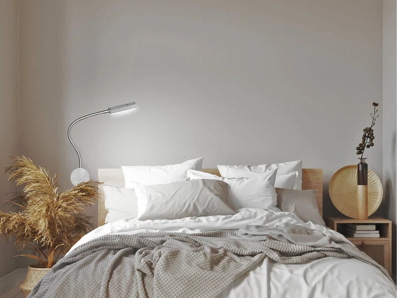 Fischer & Honsel LED Wandleuchte RAIK Dimmbar, Schwanenhals Leseleuchte Wandmontage 8 Fischer & Honsel LED Wandleuchte RAIK Dimmbar, Schwanenhals Leseleuchte Wandmontage – Bild 6