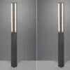 Trio Leuchten LED Wegeleuchte 2er Set Pollerleuchte Eckig In Anthrazit, Höhe 150cm, IP54 1 Trio Leuchten LED Wegeleuchte 2er Set Pollerleuchte Eckig In Anthrazit, Höhe 150cm, IP54 -Bestes Beleuchtungs Geschäft led wegeleuchte 2er set pollerleuchte eckig in ant
