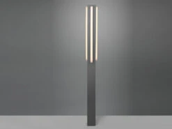 Trio Leuchten LED Wegeleuchte 2er Set Pollerleuchte Eckig In Anthrazit, Höhe 150cm, IP54 -Bestes Beleuchtungs Geschäft led wegeleuchte 2er set pollerleuchte eckig in ant 2