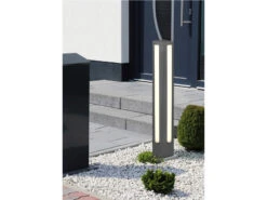 Trio Leuchten LED Wegeleuchte 2er Set Pollerleuchte Eckig In Anthrazit, Höhe 150cm, IP54 -Bestes Beleuchtungs Geschäft led wegeleuchte 2er set pollerleuchte eckig in ant 5