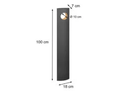 Trio Leuchten LED Wegeleuchte KATUN In Anthrazit, Höhe 100cm, IP54 12 Trio Leuchten LED Wegeleuchte KATUN In Anthrazit, Höhe 100cm, IP54 -Bestes Beleuchtungs Geschäft led wegeleuchte katun in anthrazit hoehe 100cm ip5 2