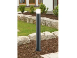 MeineWunschleuchte LED Wegeleuchte Pollerleuchte In Anthrazit Höhe 80cm IP44 - Außenleuchten -Bestes Beleuchtungs Geschäft led wegeleuchte pollerleuchte in anthrazit hoehe 8 5