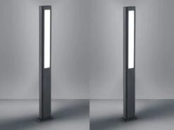 Trio Leuchten LED Wegeleuchten 2er SET Aus Aluminium Anthrazit & Weißem Acrylglas, IP54 -Bestes Beleuchtungs Geschäft led wegeleuchten 2er set aus aluminium anthrazit w 2