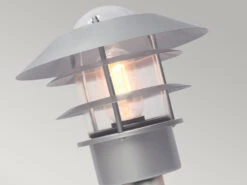 MeineWunschleuchte LED Wetterfeste Pollerleuchte Aus Edelstahl, Silber Höhe 100cm -Bestes Beleuchtungs Geschäft led wetterfeste pollerleuchte aus edelstahl silber 3