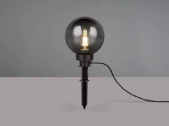Reality Leuchten Leuchtkugel BOLO Für Den Garten Mit Strom Rauchfarbig, 5m Kabel, Ø 20 Cm -Bestes Beleuchtungs Geschäft leuchtkugel bolo fuer den garten mit strom rauchfa 19