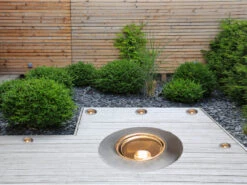 Konstsmide Mini Bodeneinbauspots Edelstahl/Glas Basisset 6er SET Mit Trafo Ø3,5cm IP44, G4