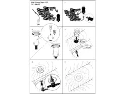 Konstsmide Mini Bodeneinbauspots Edelstahl/Glas Basisset 6er SET Mit Trafo Ø3,5cm IP44, G4 -Bestes Beleuchtungs Geschäft mini bodeneinbauspots edelstahl glas basisset 6er 1 8