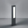 Trio Leuchten Moderne LED Pfostenleuchte RHINE Für Draußen Aus Aluminiumguss In Anthrazit IP54 -Bestes Beleuchtungs Geschäft moderne led pfostenleuchte rhine fuer draussen aus