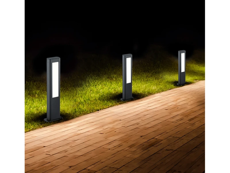 Trio Leuchten Moderne LED Pfostenleuchte RHINE Für Draußen Aus Aluminiumguss In Anthrazit IP54 5 Trio Leuchten Moderne LED Pfostenleuchte RHINE Für Draußen Aus Aluminiumguss In Anthrazit IP54 – Bild 3